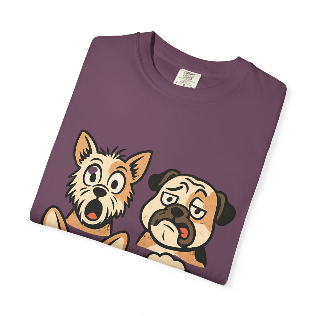 Cartoon Dog Faces T-Shirt