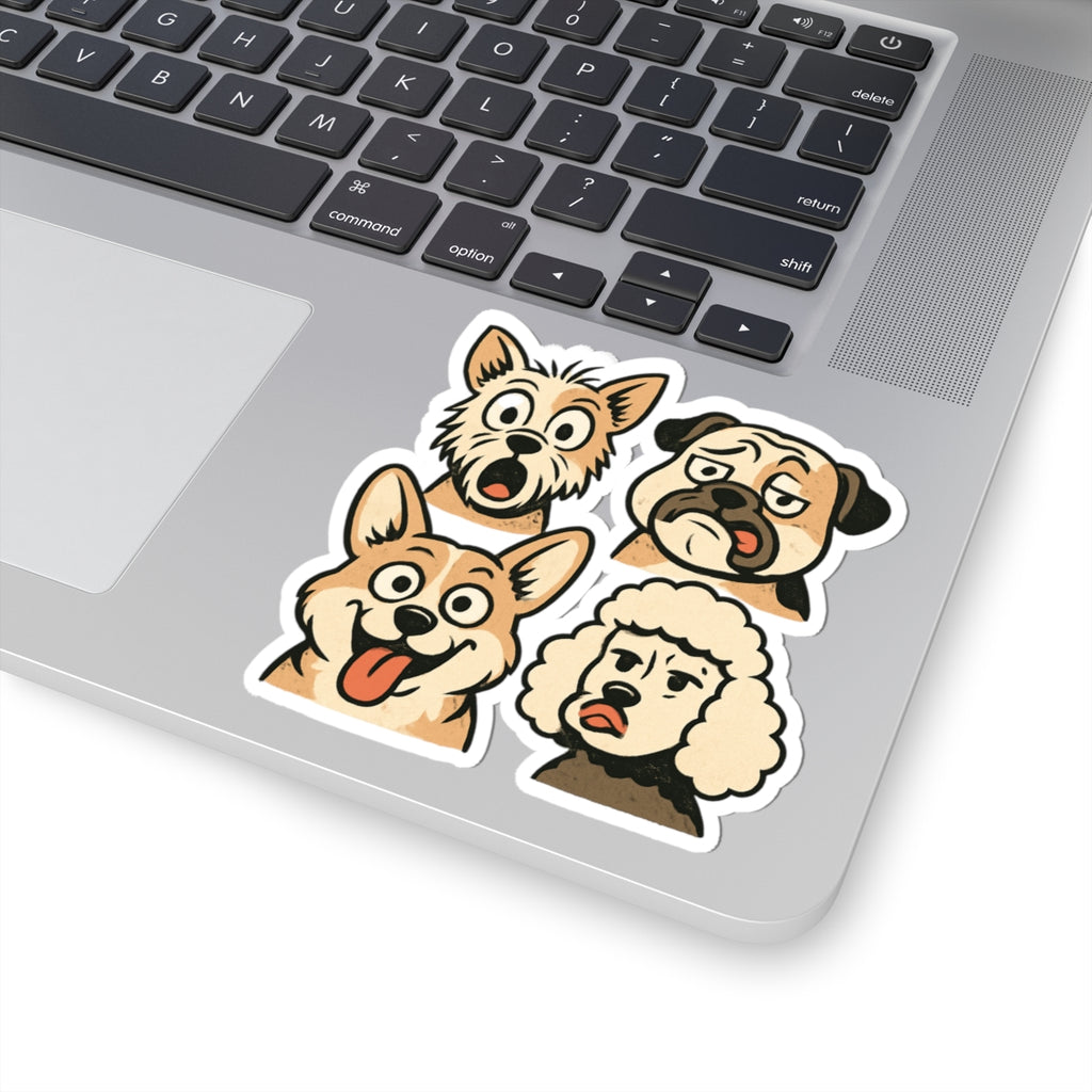 Dog Face Sticker Pack