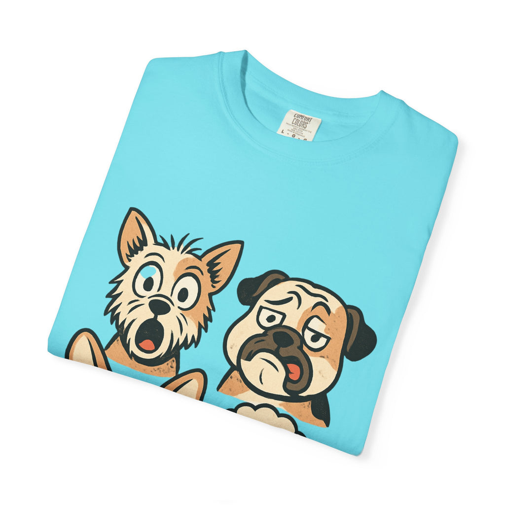 Cartoon Dog Faces T-Shirt