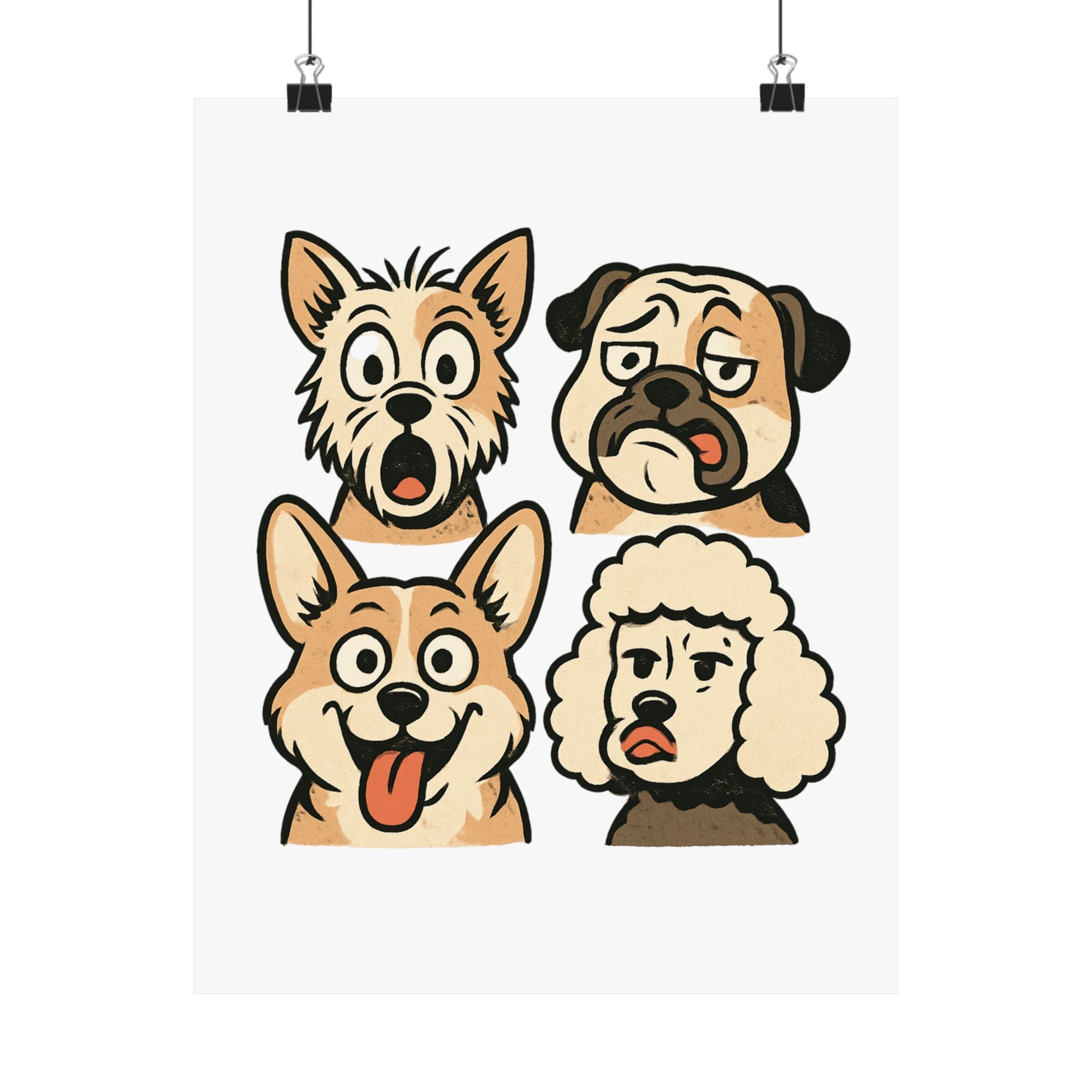 Vertical Matte Posters