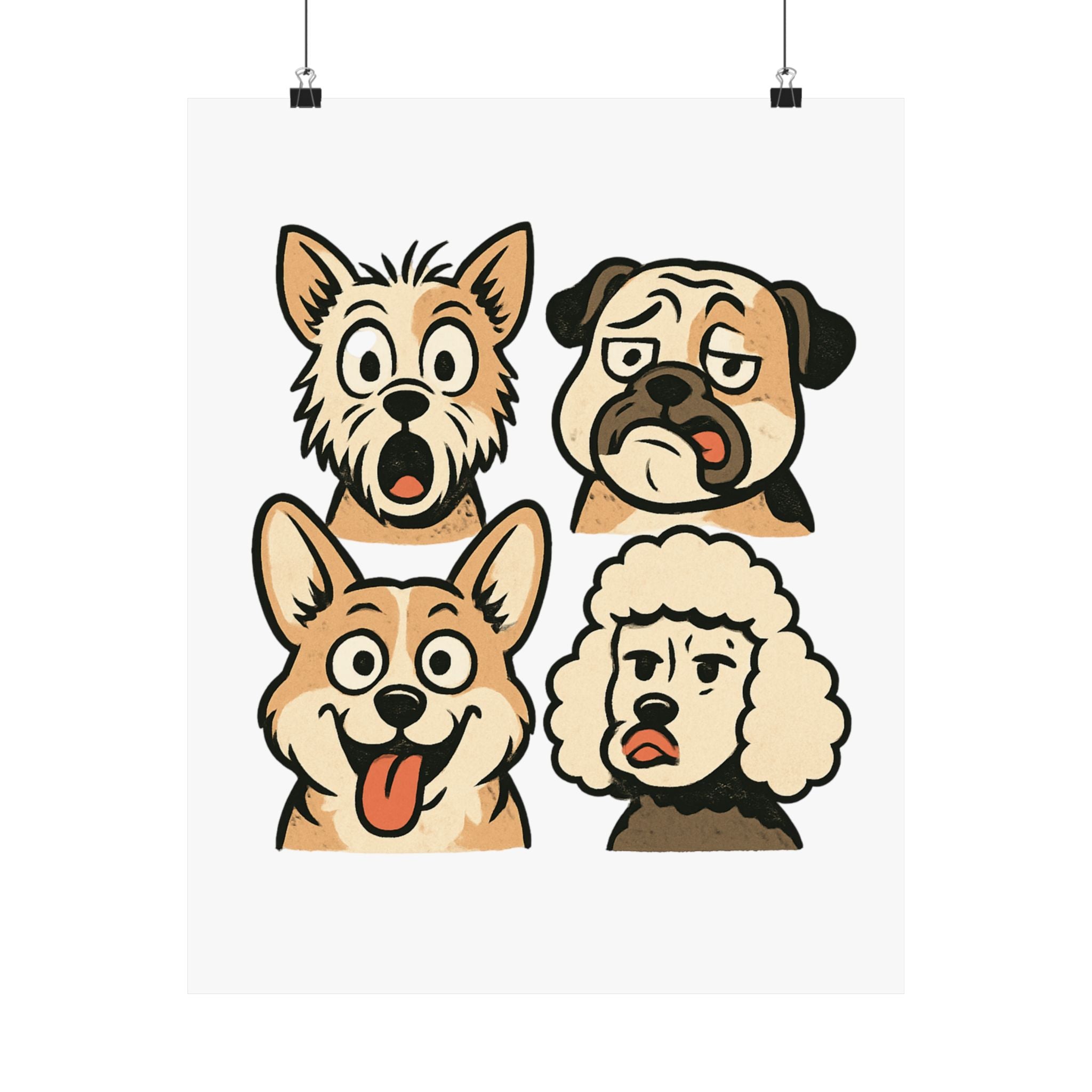 Vertical Matte Posters