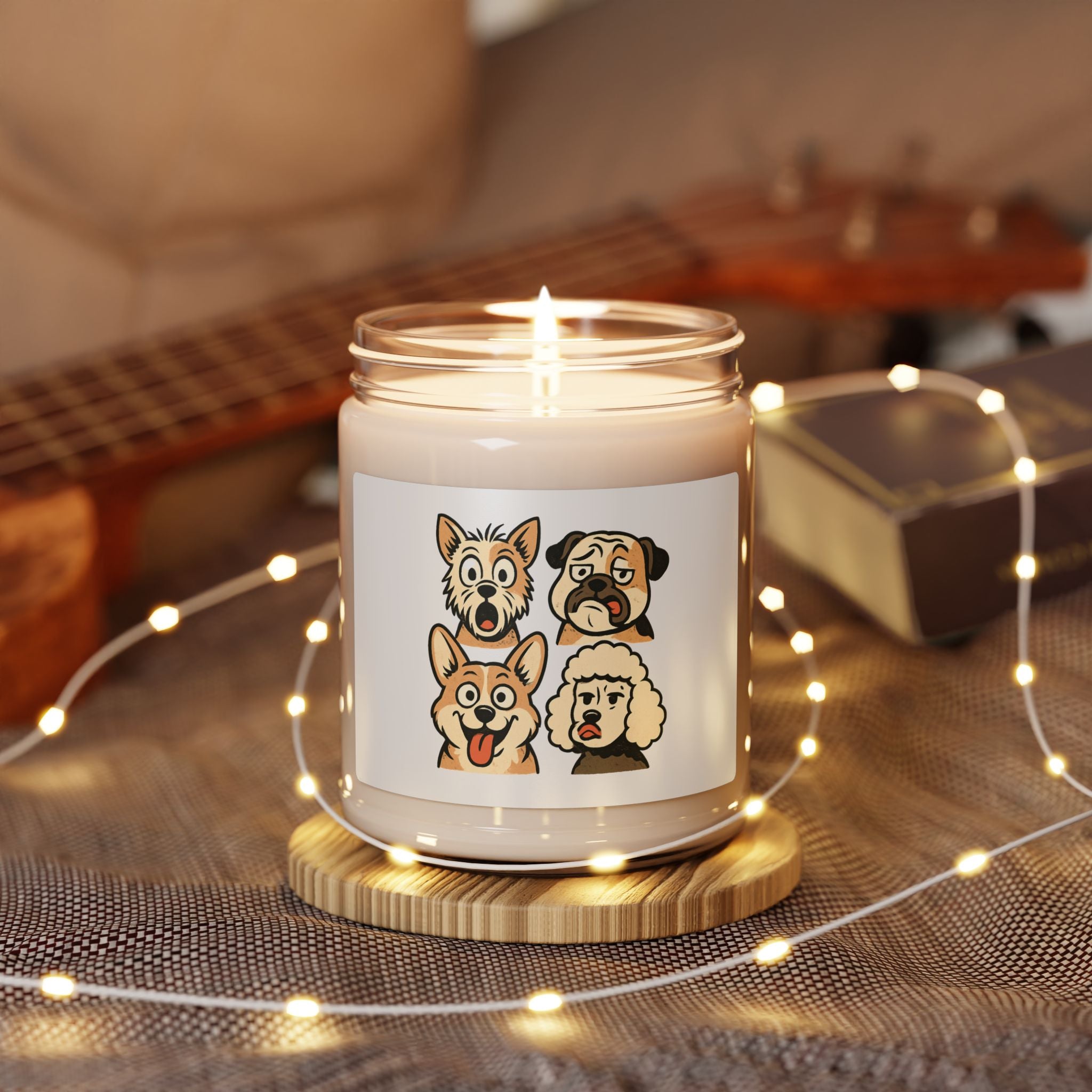 Dog Faces Soy Candle 9oz