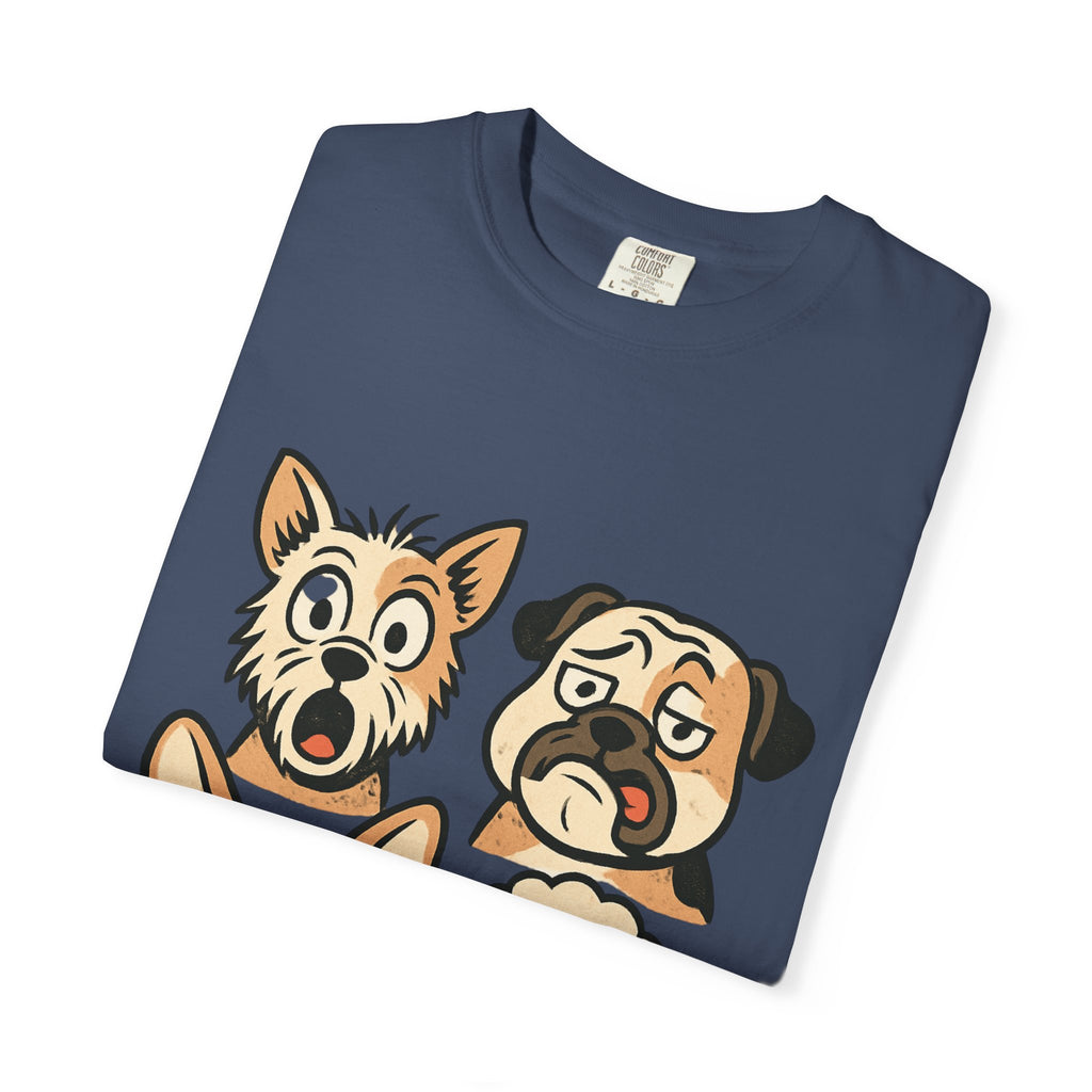 Cartoon Dog Faces T-Shirt