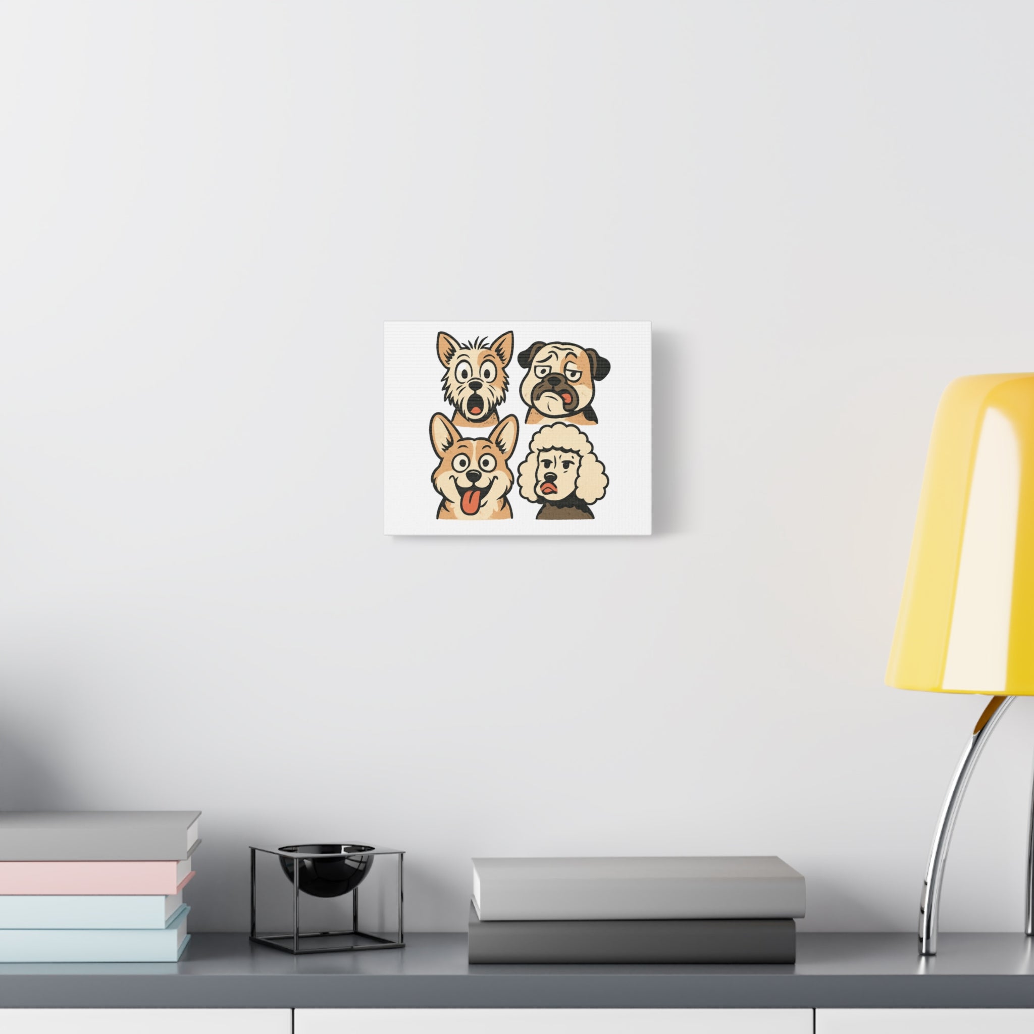 Canvas Print - Dog Faces Wall Art