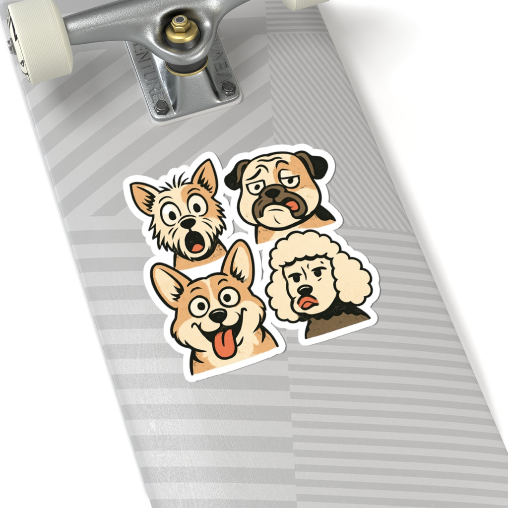 Dog Face Sticker Pack
