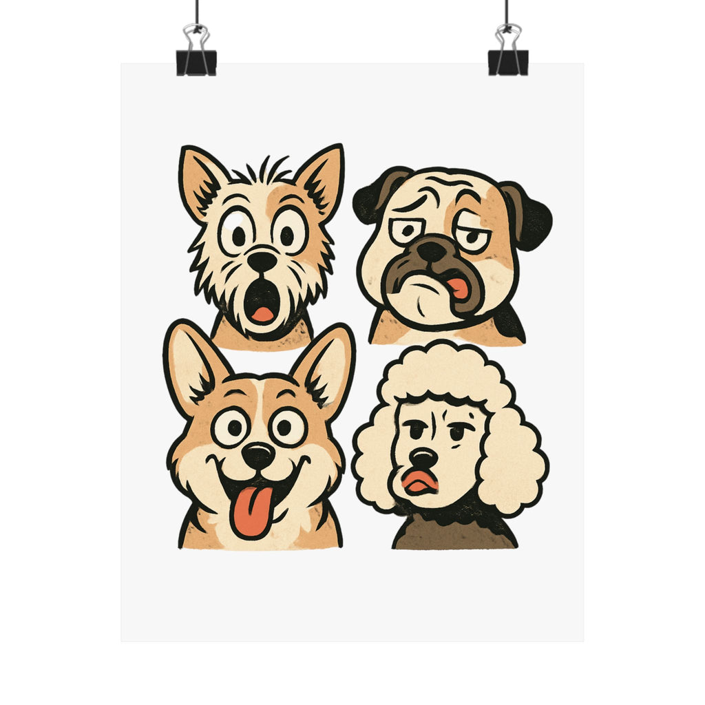 Vertical Matte Posters