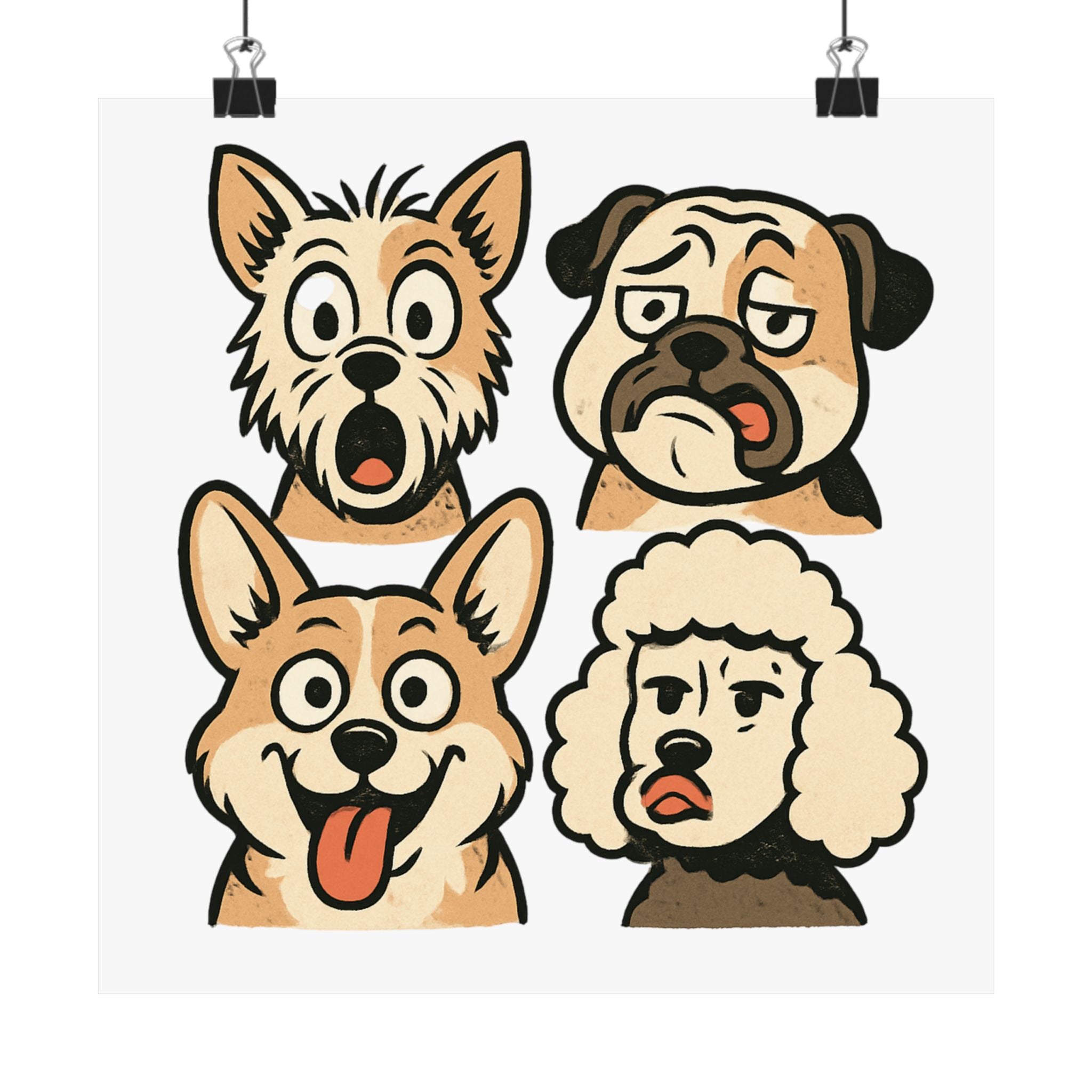 Vertical Matte Posters