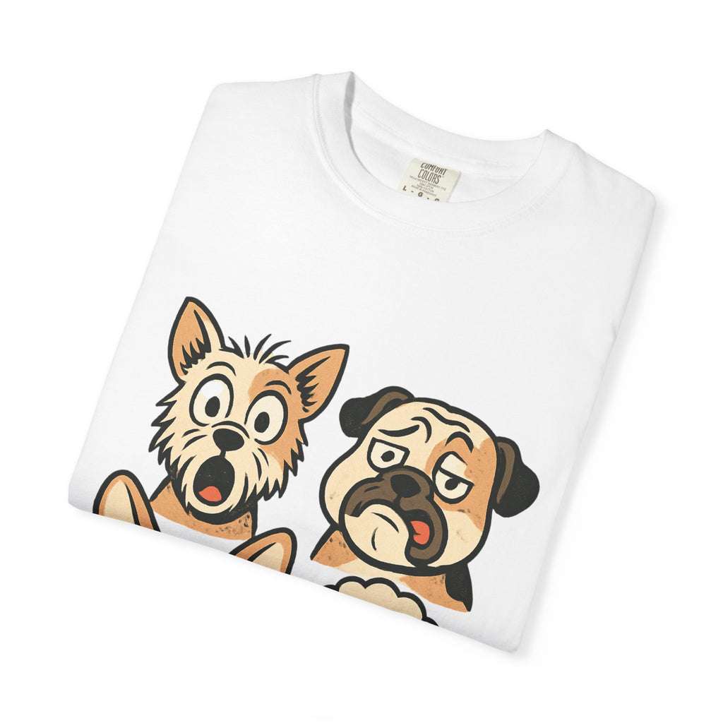 Cartoon Dog Faces T-Shirt