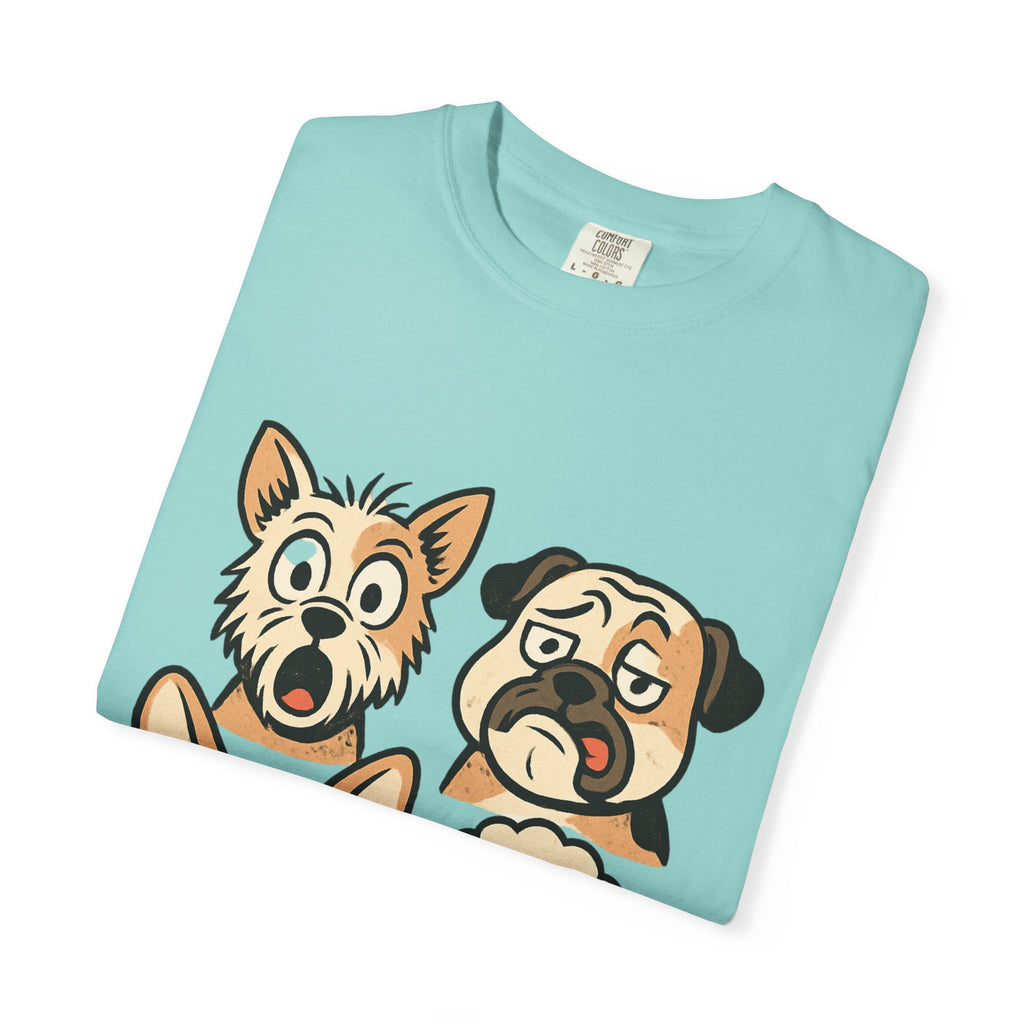 Cartoon Dog Faces T-Shirt