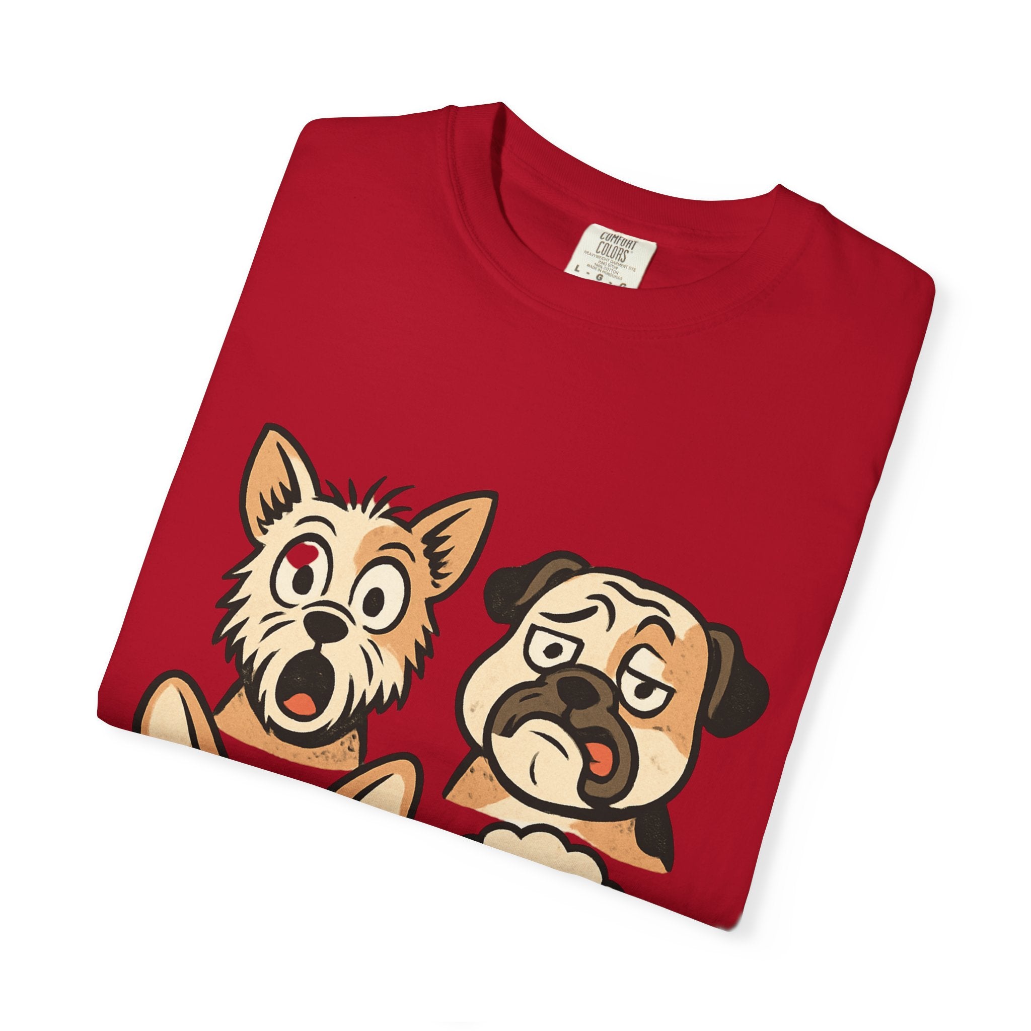 Cartoon Dog Faces T-Shirt