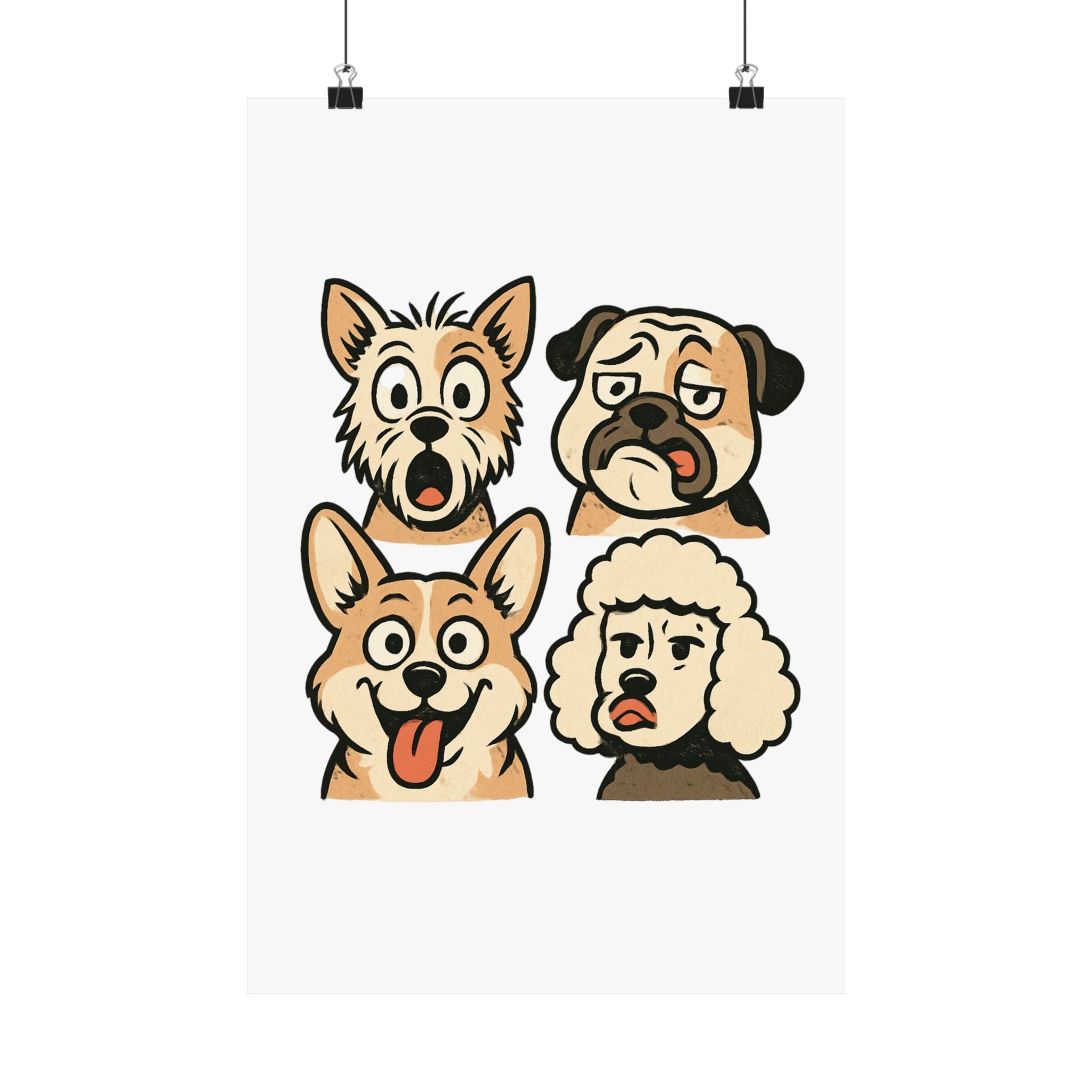 Vertical Matte Posters