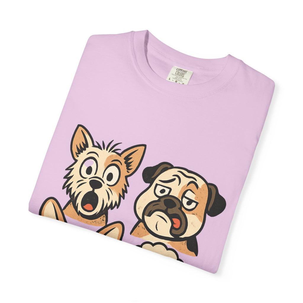 Cartoon Dog Faces T-Shirt