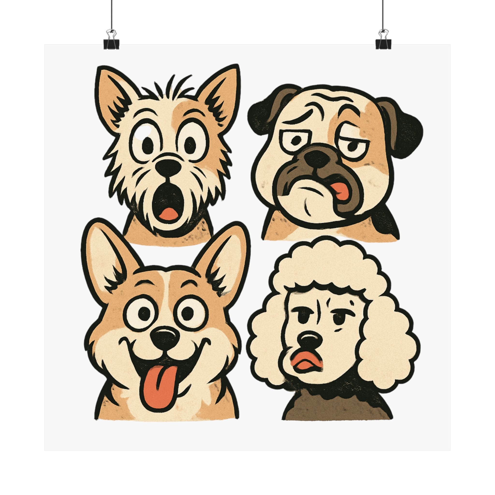 Vertical Matte Posters