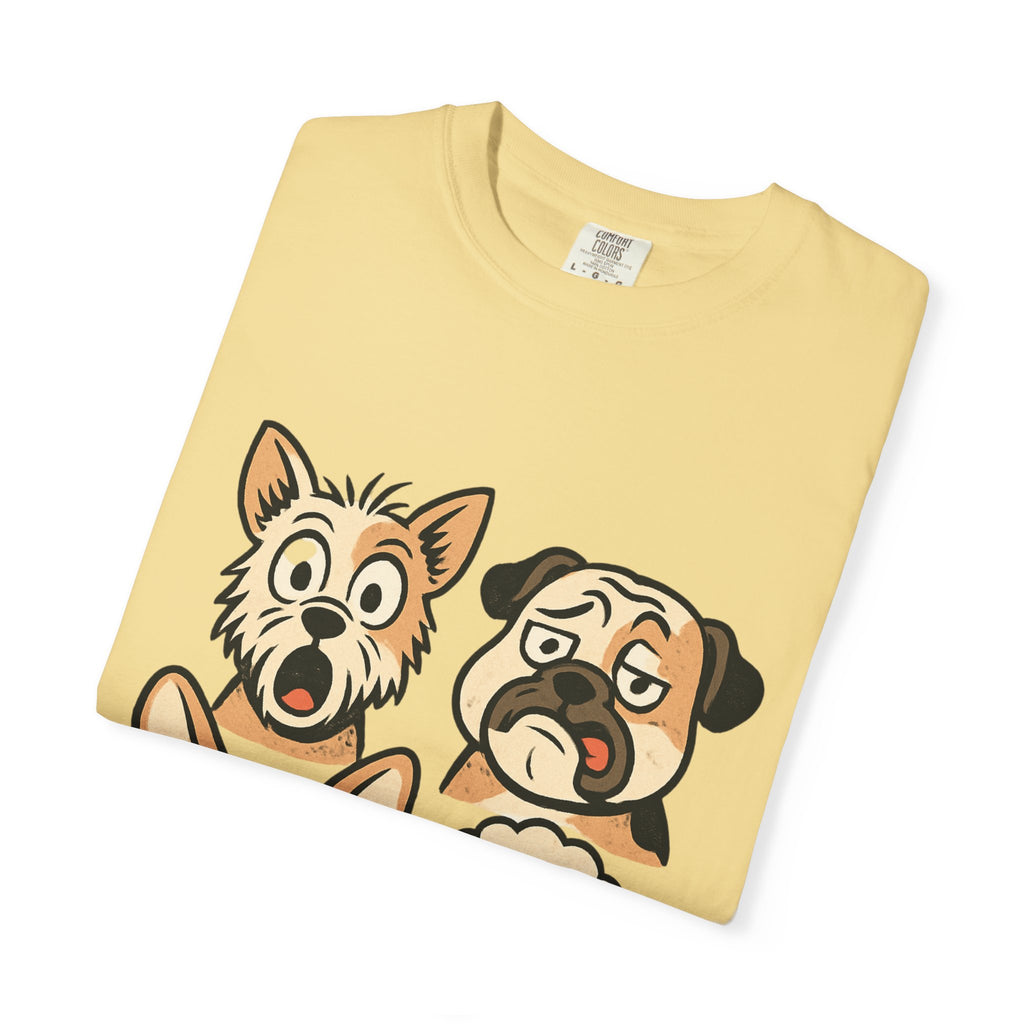 Cartoon Dog Faces T-Shirt