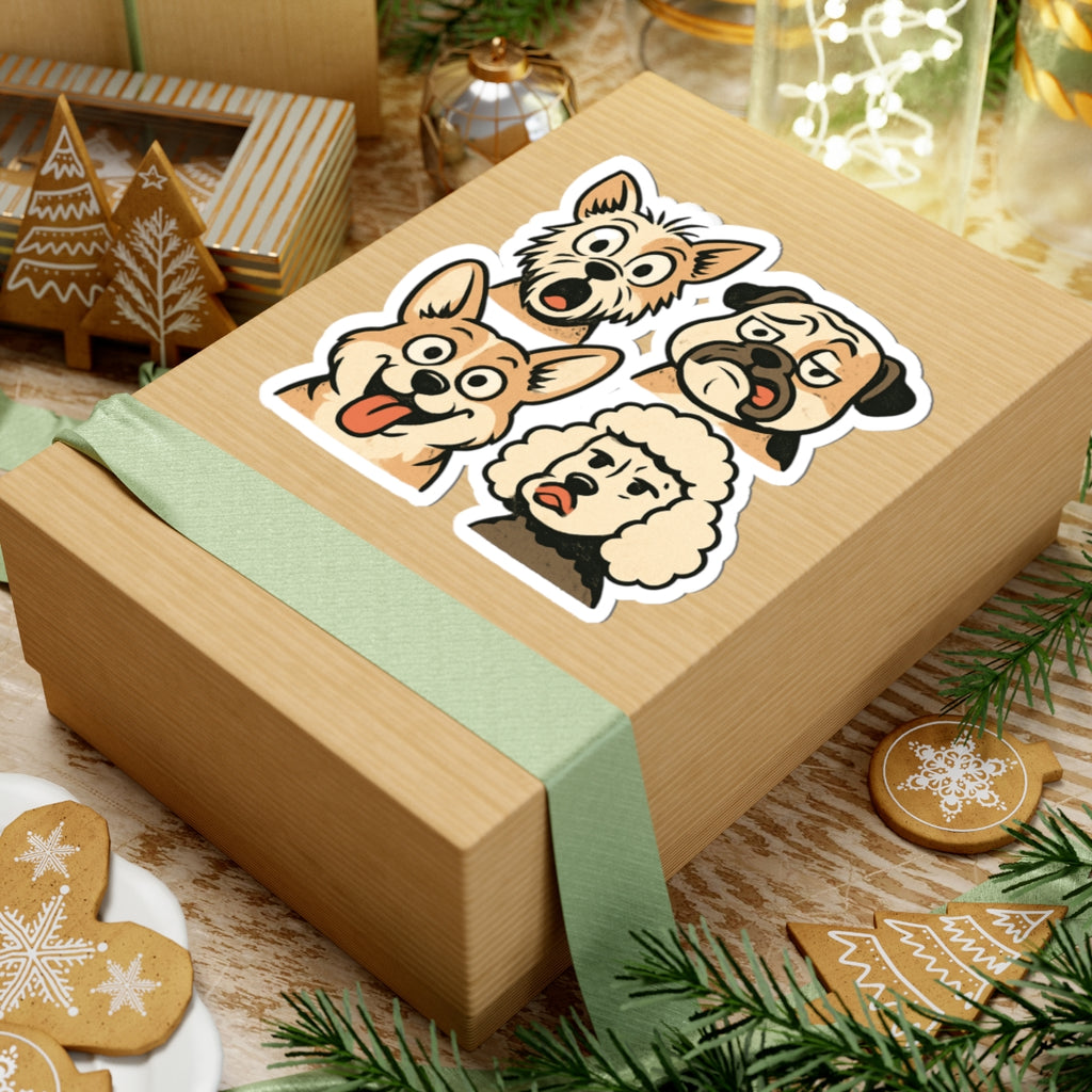 Dog Face Sticker Pack
