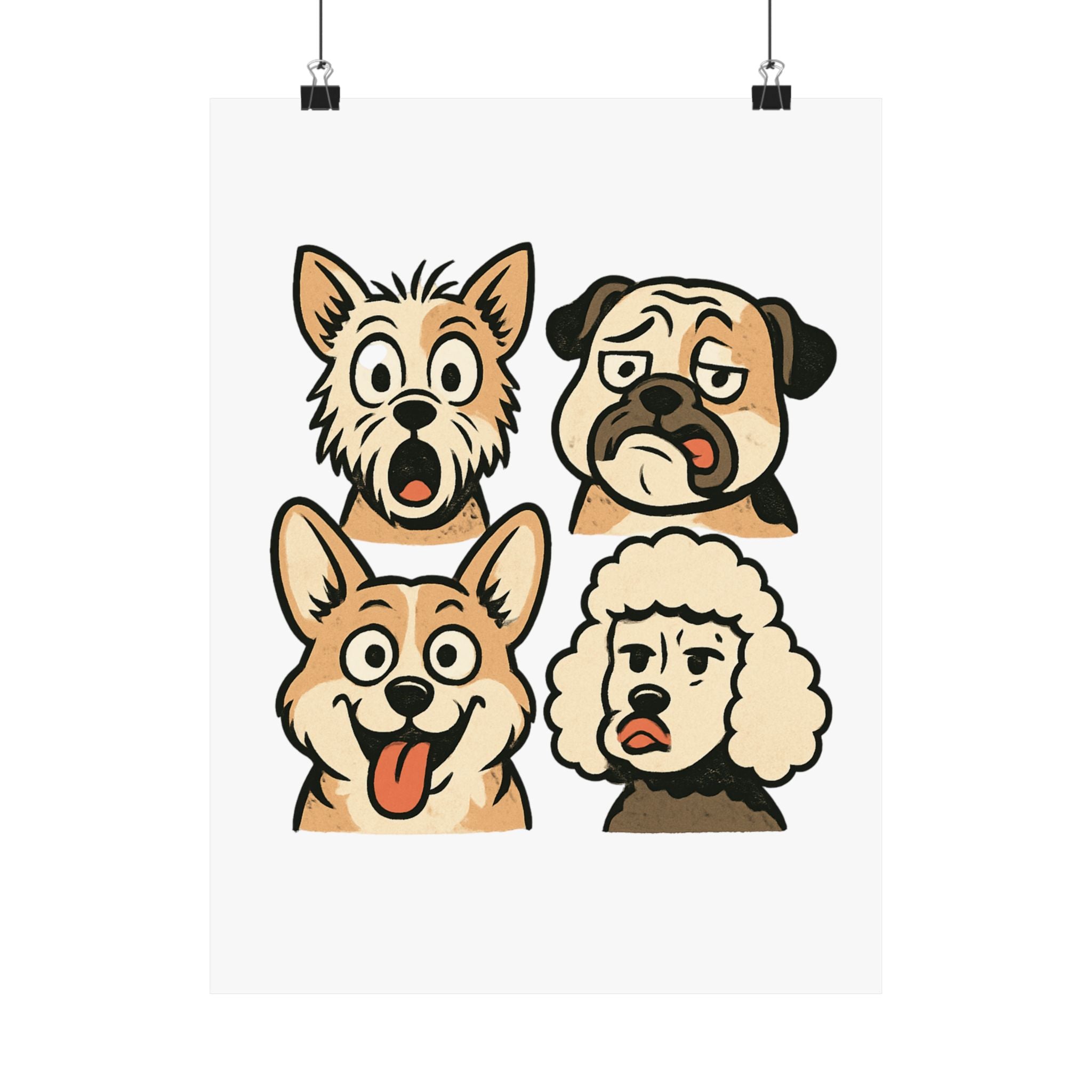 Vertical Matte Posters