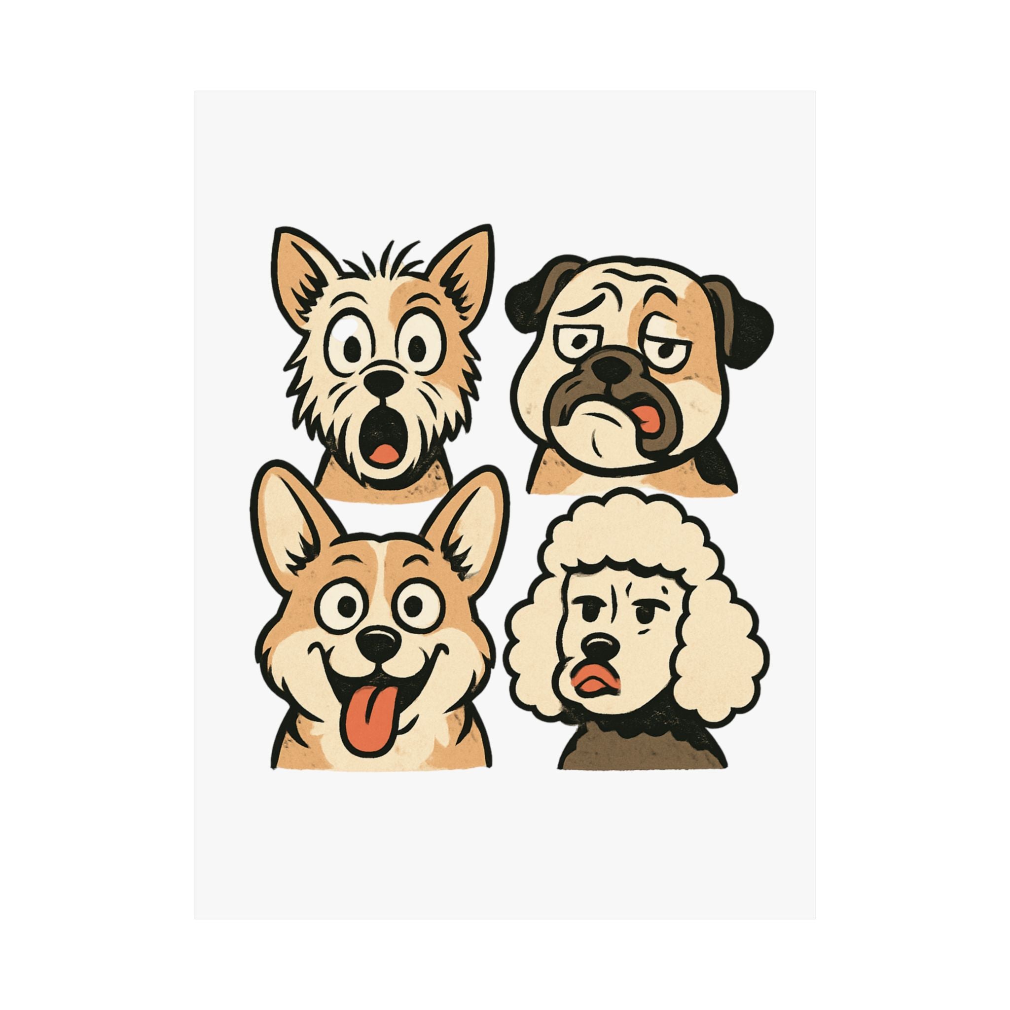 Vertical Matte Posters