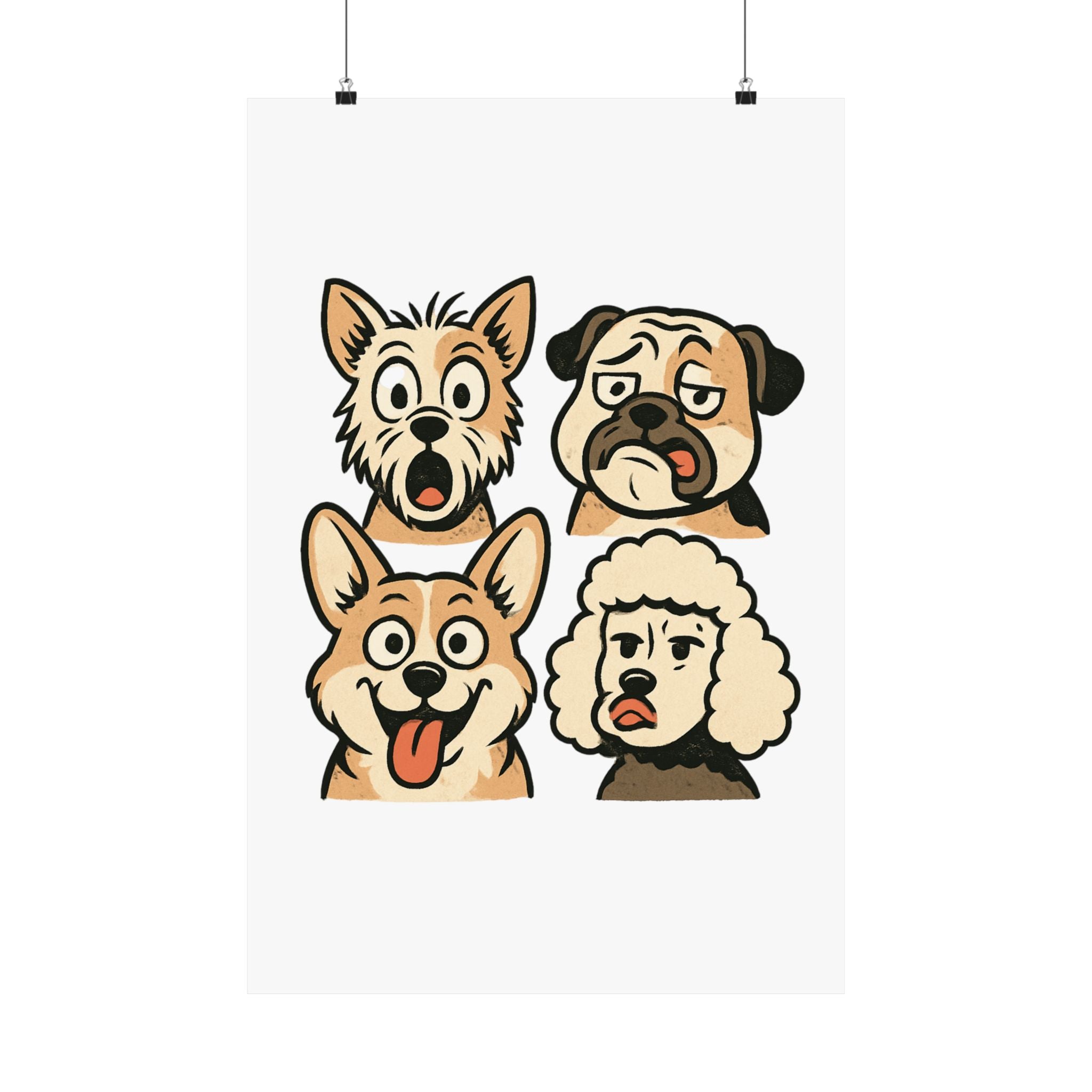 Vertical Matte Posters