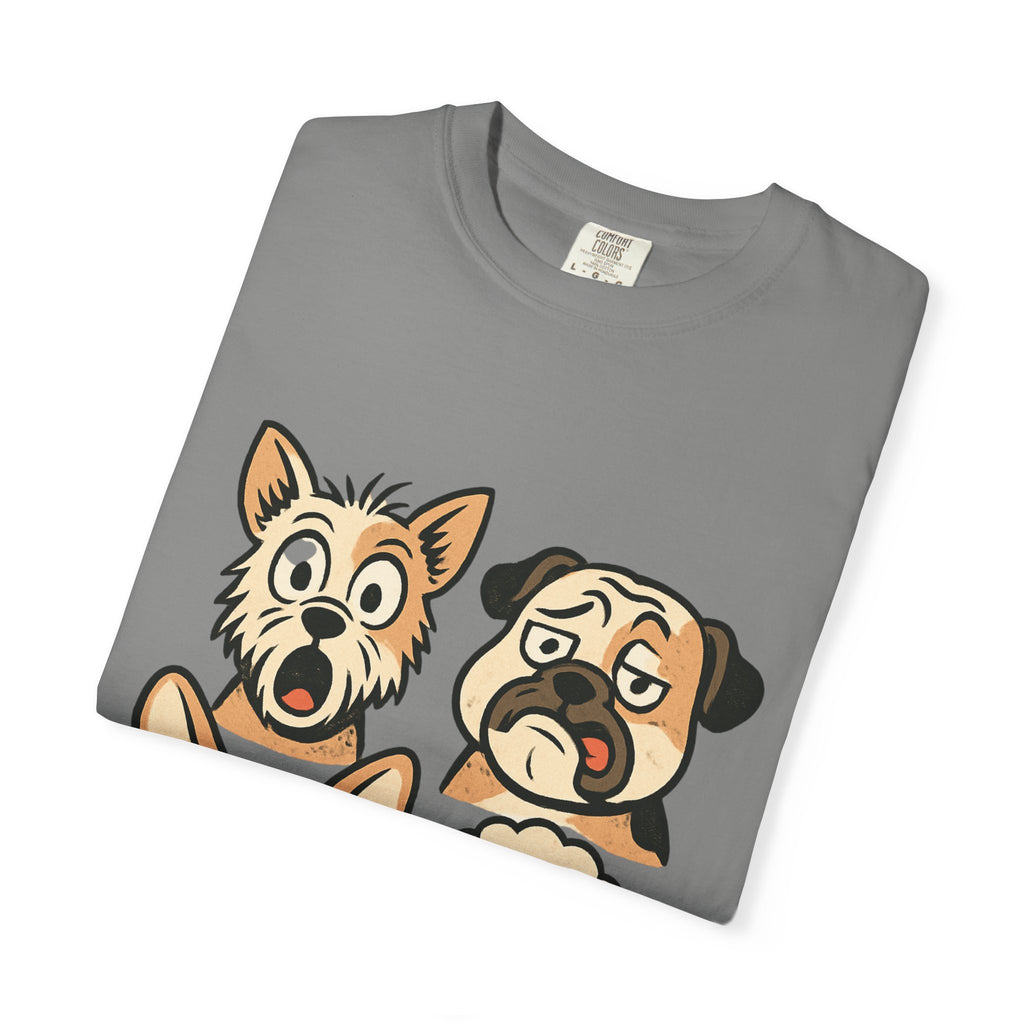 Cartoon Dog Faces T-Shirt