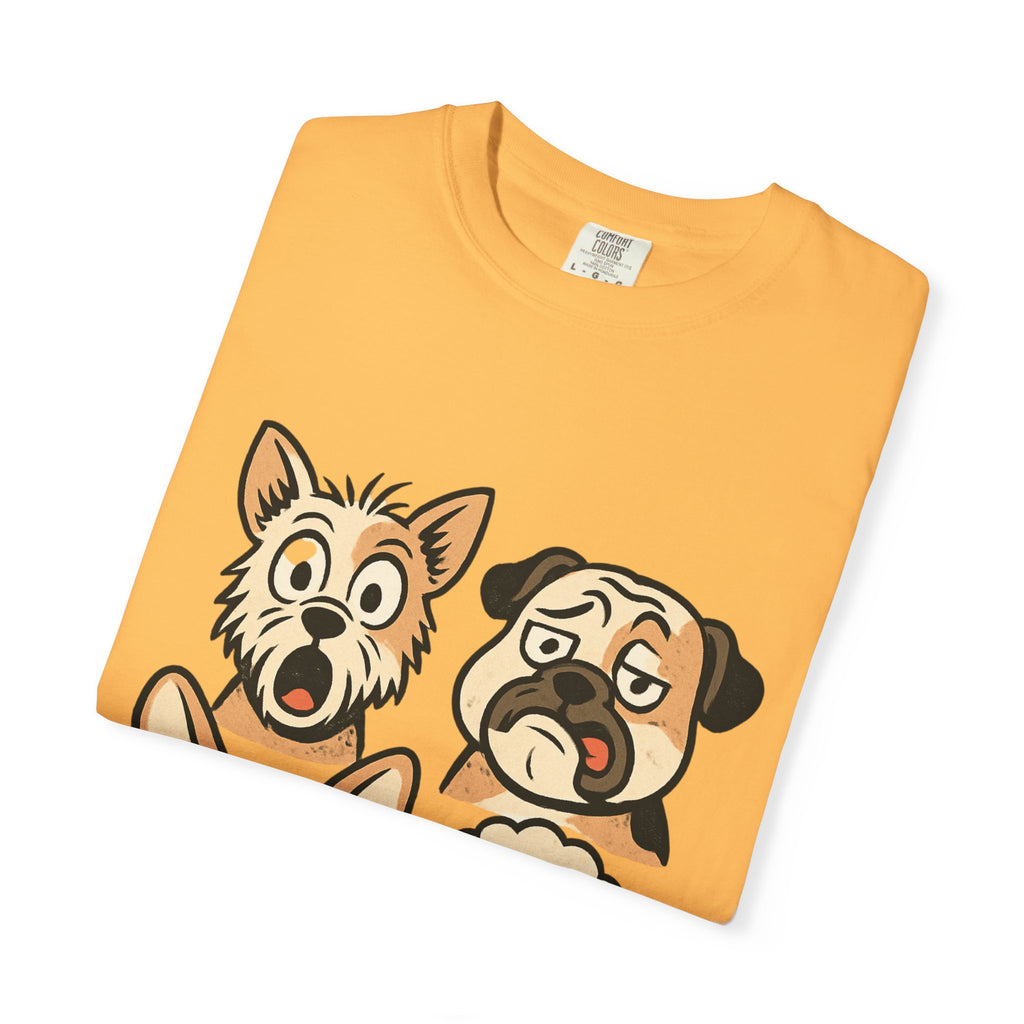 Cartoon Dog Faces T-Shirt