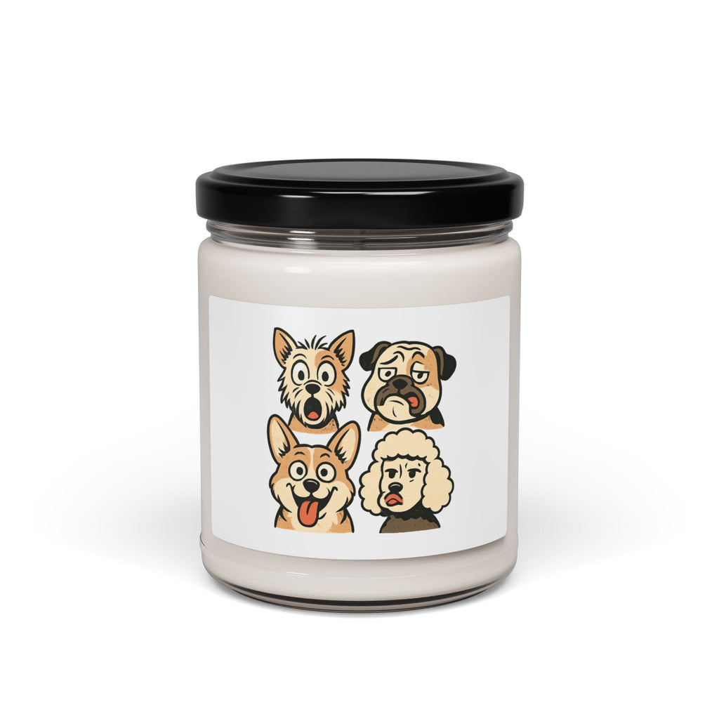 Dog Faces Soy Candle 9oz