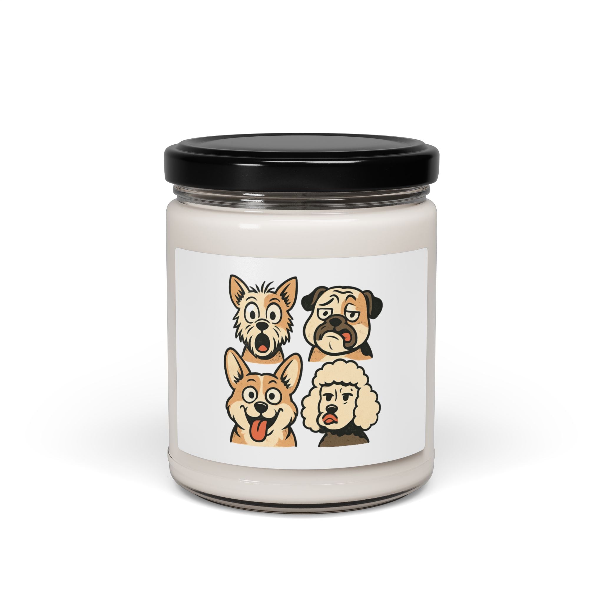 Dog Faces Soy Candle 9oz