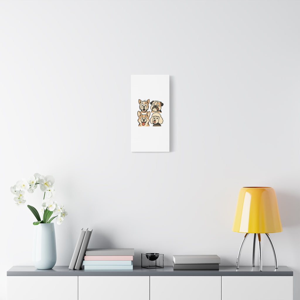 Canvas Print - Dog Faces Wall Art