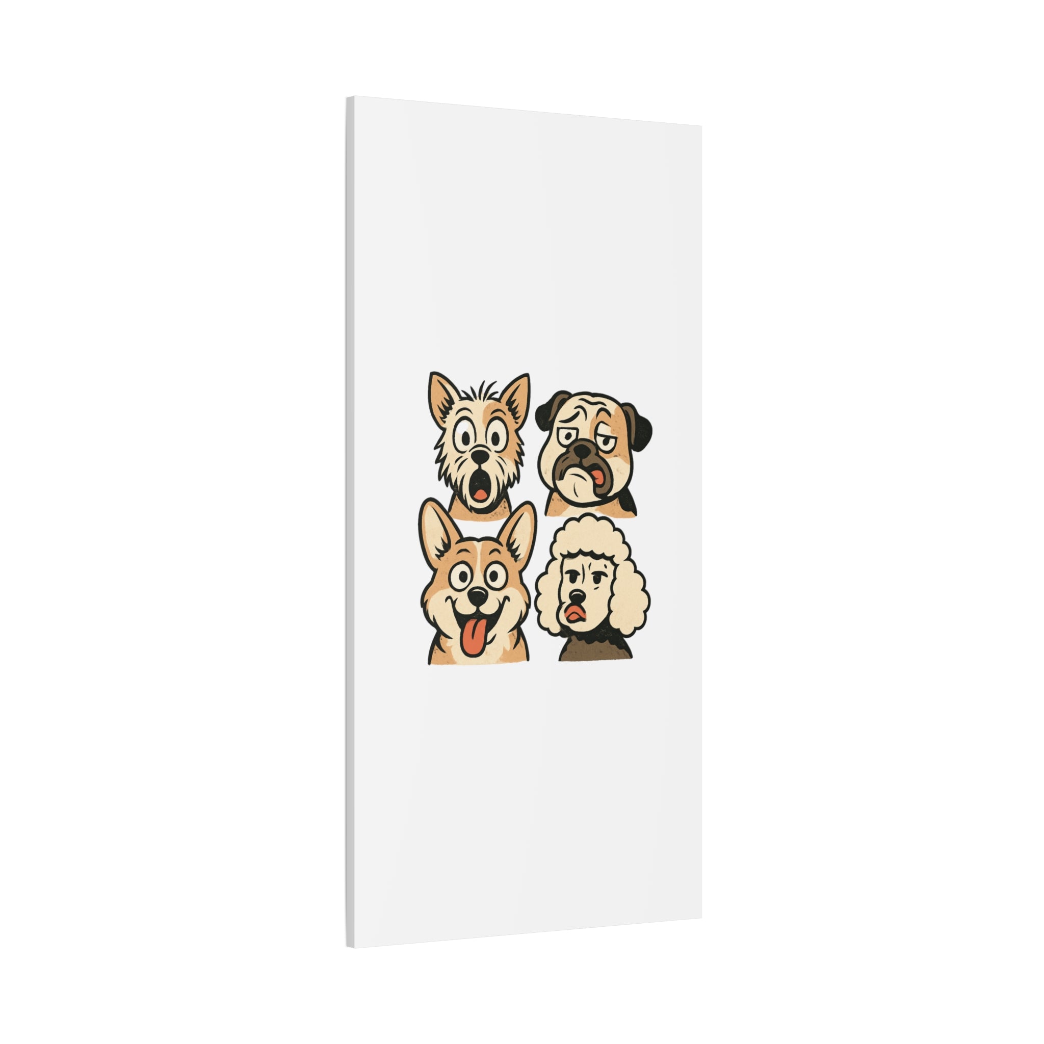 Canvas Print - Dog Faces Wall Art