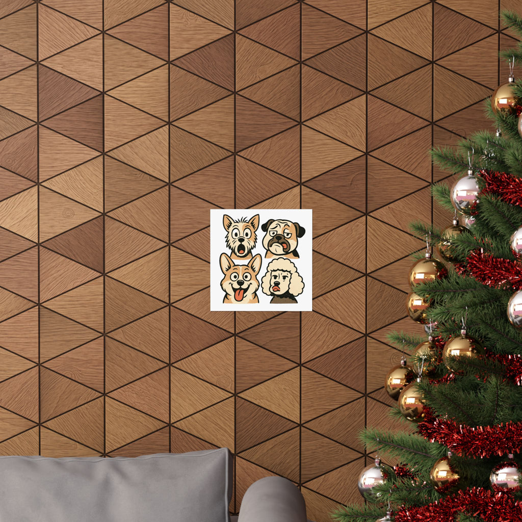 Vertical Matte Posters