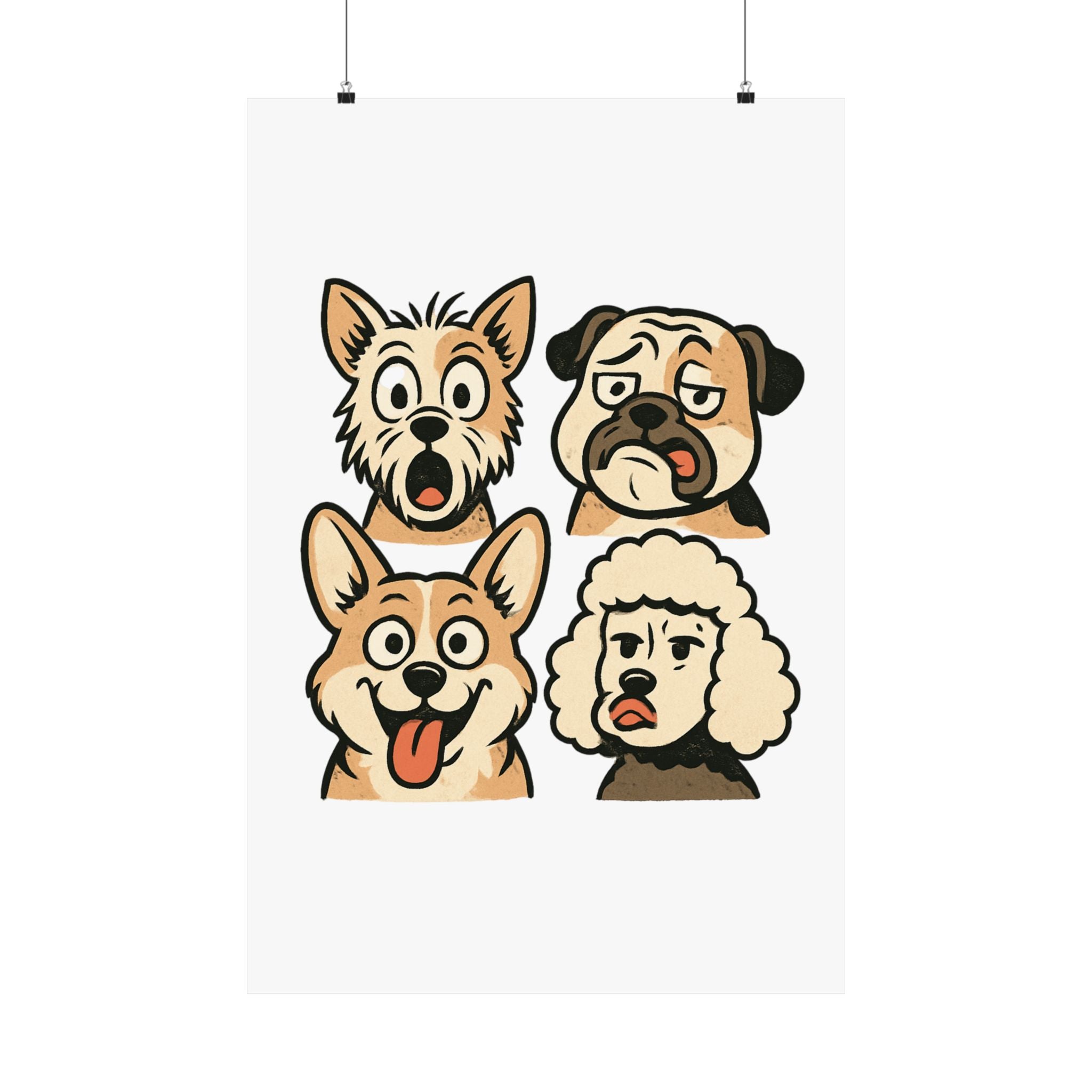 Vertical Matte Posters