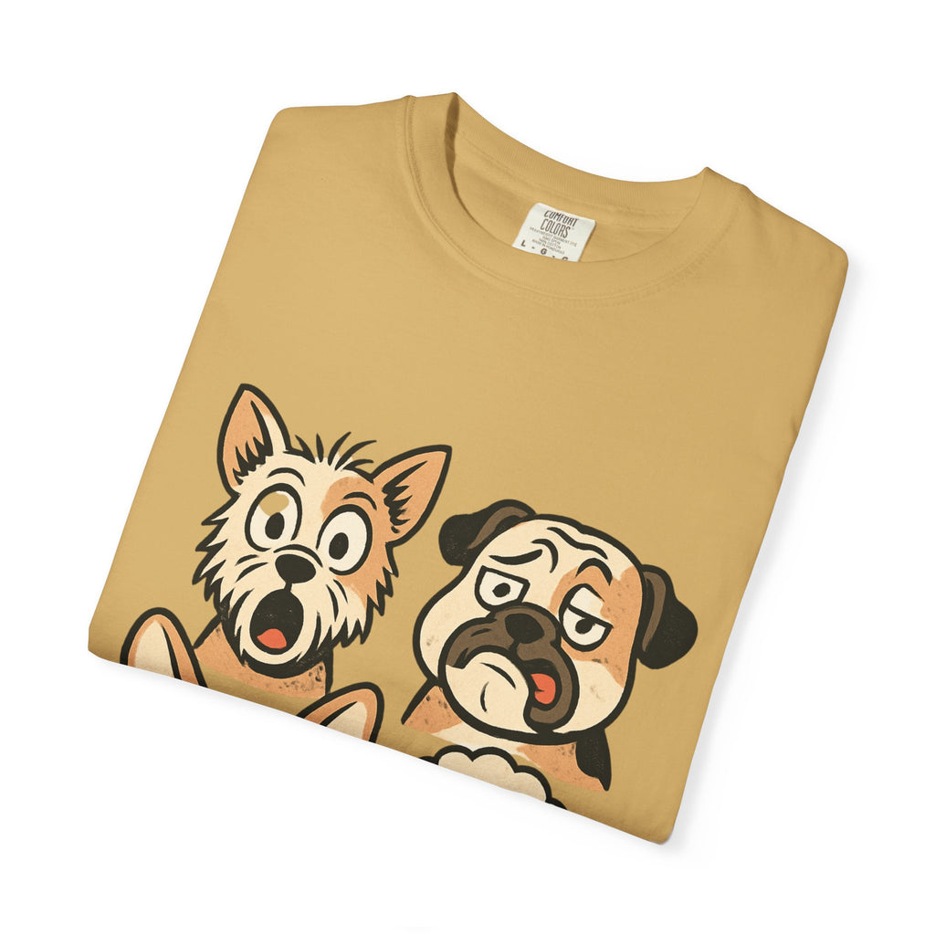 Cartoon Dog Faces T-Shirt