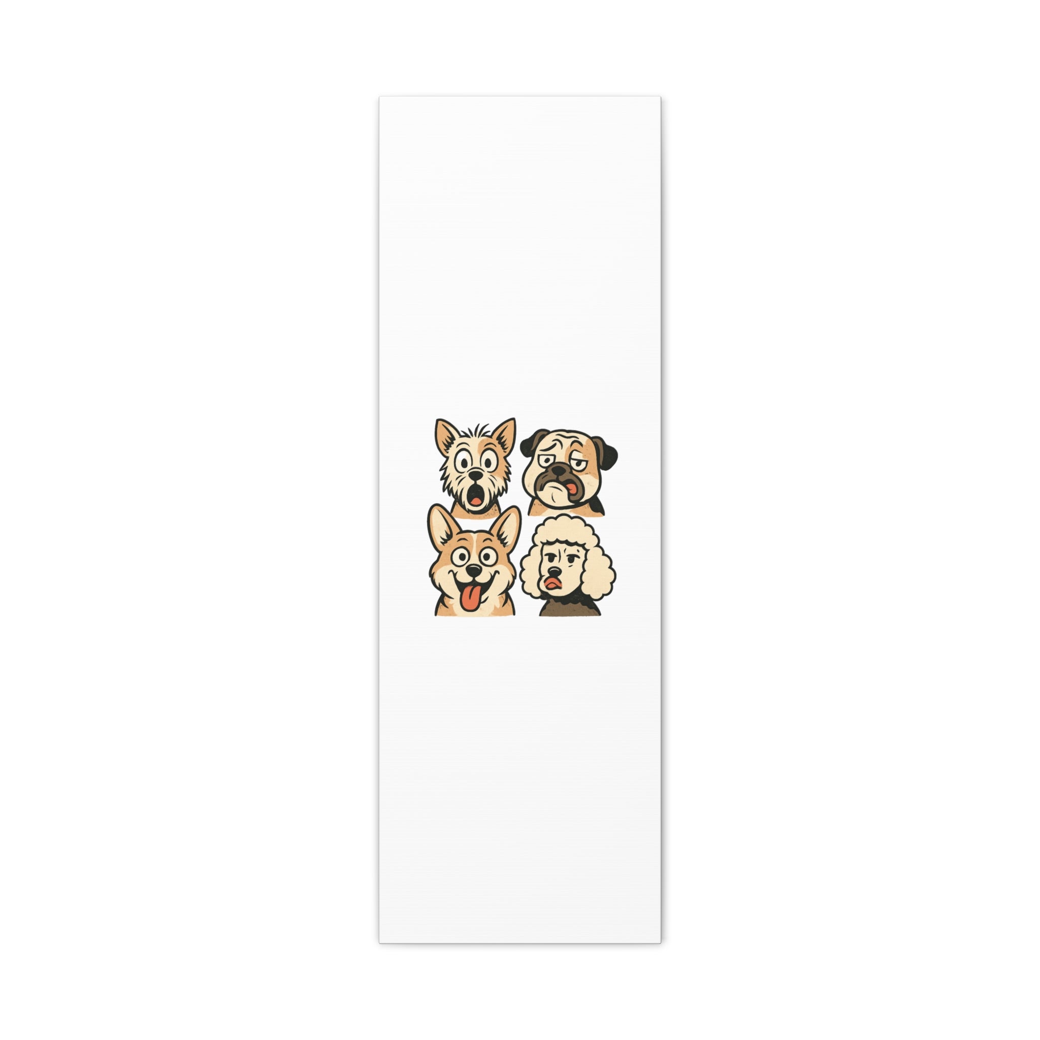 Canvas Print - Dog Faces Wall Art