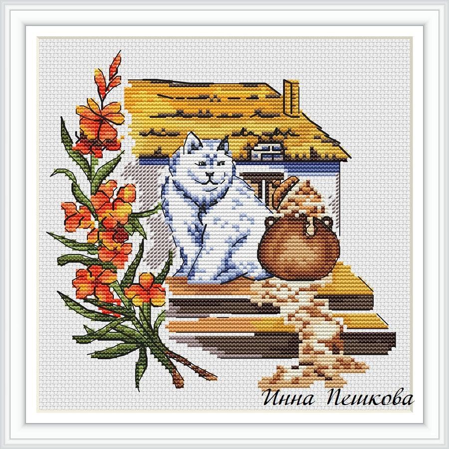 Cat - PDF Cross Stitch Pattern